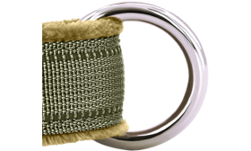 Green soft padded reflective dog harness with no-pull design, enhanced visibility with adjustable straps, warm and soft.