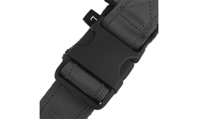 Soft Padded Reflective Dog Harness No Pull Black soft padded reflective dog harness with no-pull design, enhanced visibility with adjustable straps, secure buckle.