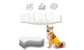 Premium Washable Dog Diaper for Male Dogs Premium Washable Dog Diaper for Male Dogs