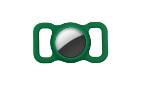 Durable Silicone AirTag Holder for Dog Collars – Anti-Lost Protection