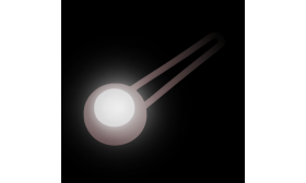 Detachable LED Dog Tag with Glowing Collar Light