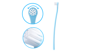 Gentle Clean Dental Toothbrush for Dogs and Cats with Soft Nylon Bristles