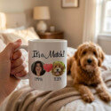 Personalised Dog Mug “It’s a Match” - Gift for Dog Lovers